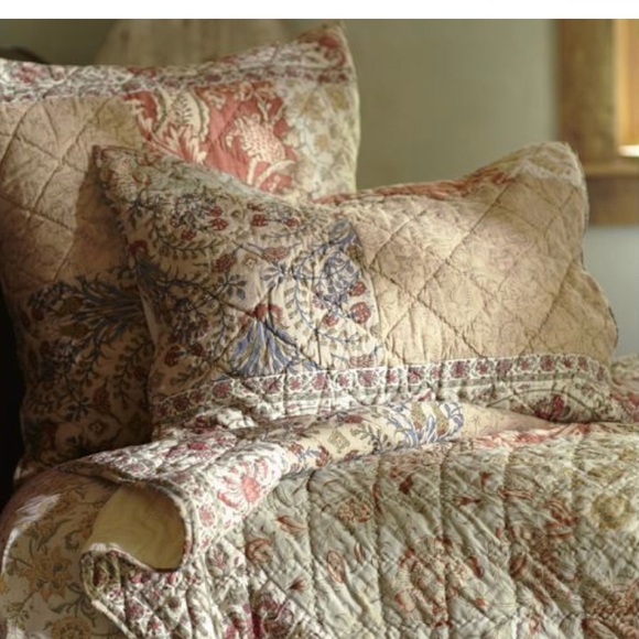 🎉RARE🎉 Pottery Barn Stella Kalamkari Patchwork Quilt Full/Queen
